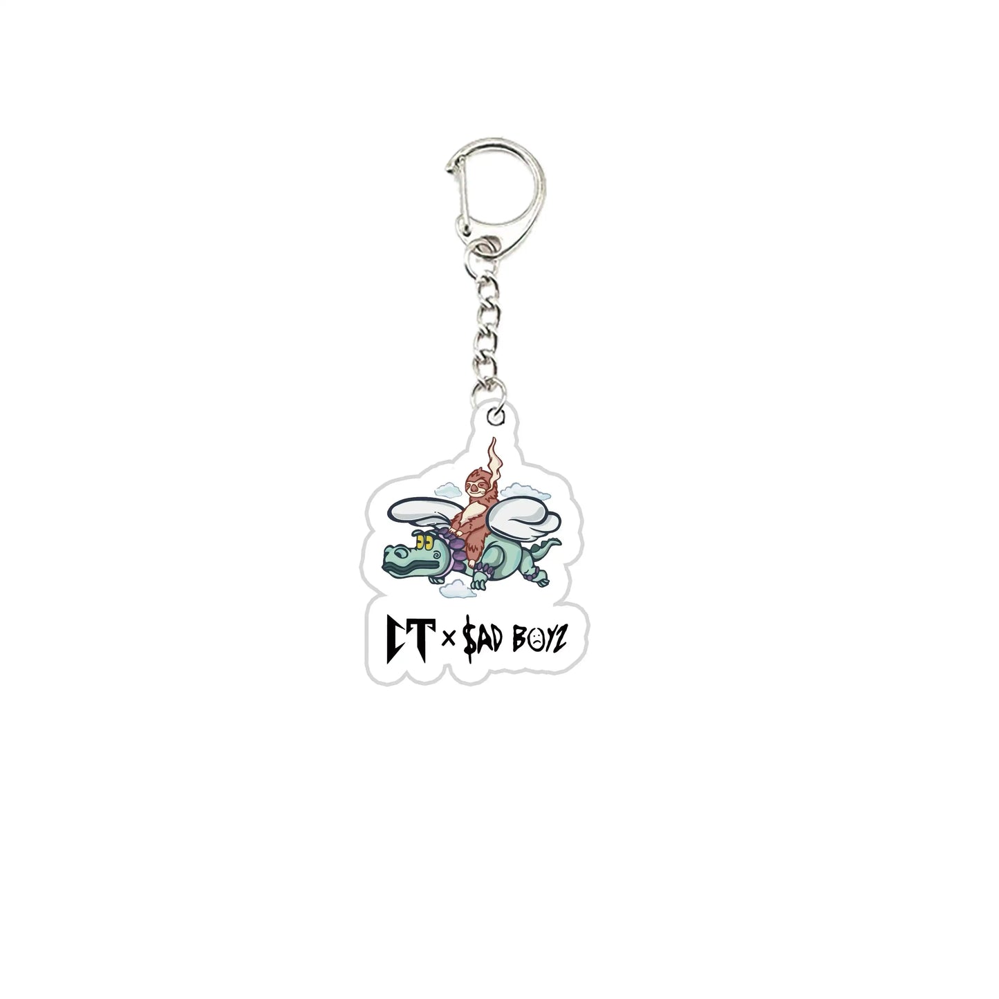 Cartoon Mexican Natanael Cano CT Keychains Keyring Acrylic Natanael Cano Key Chain Ring Pendant Keyring Jewelry Fans Gifts