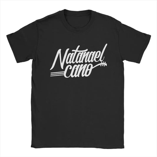 Novelty Natanael Cano Mexican T-Shirts for Men round Collar 100% Cotton T Shirt Short Sleeve Tee Shirt Unique Clothes