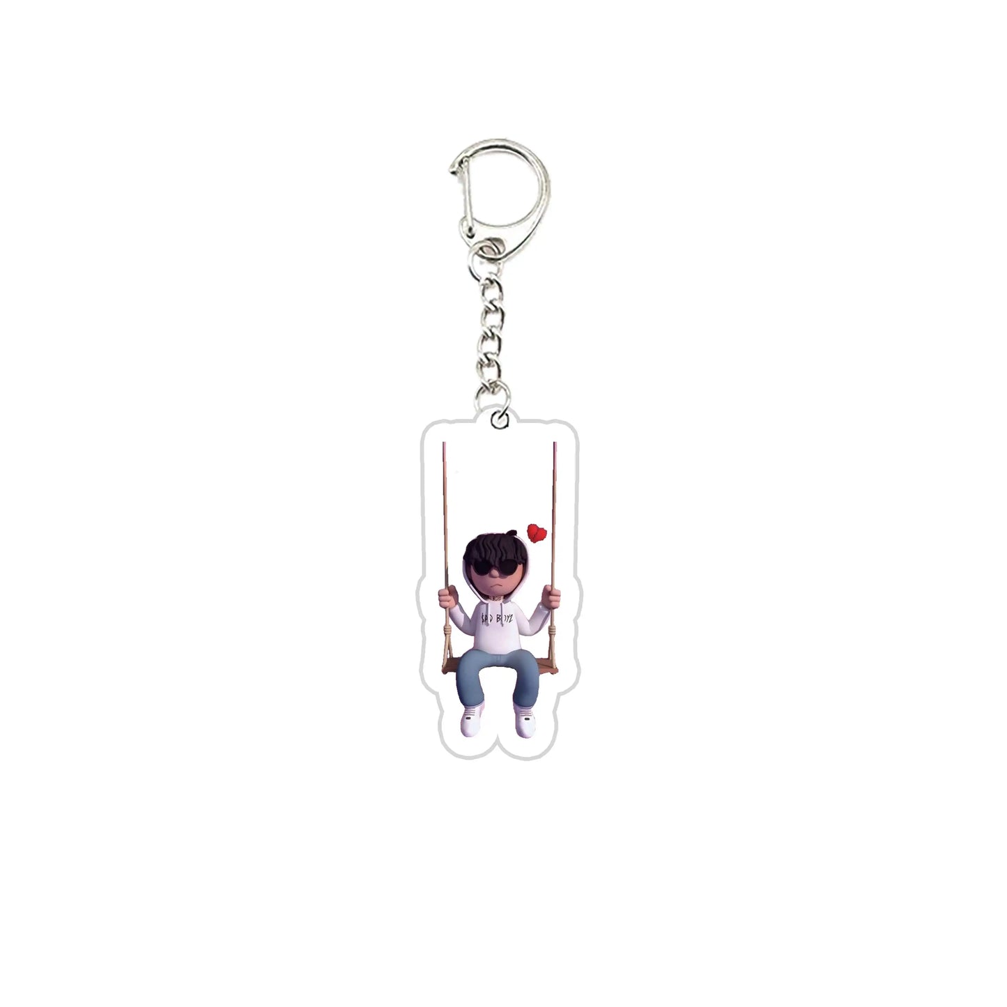 Cartoon Mexican Natanael Cano CT Keychains Keyring Acrylic Natanael Cano Key Chain Ring Pendant Keyring Jewelry Fans Gifts